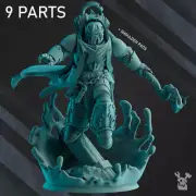 Archivist Brother “Nethuns, the Tidal Wave” | Grim Dark Fantasy Miniature