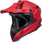 IXS 189 2.0 Motocross Helmet, red, Size M for Men
