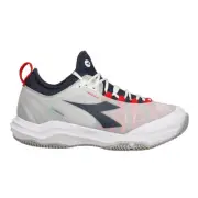 Diadora Speed Blushield Fly 4 Plus Clay Tennis Mens Grey Sneakers Athletic Shoe