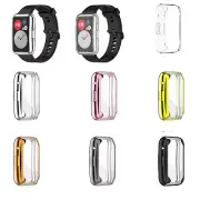 Watch Protective Case TPU Electroplated Case Watch Parts for Huawei Watch Fit