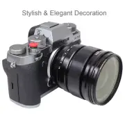 2 PCS Red Soft Shutter Release Button for Sony DSC-RX1R II,RX10 IV III II,RX10
