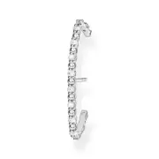 Charm Club Single Cubic Zirconia Cuff Ear Stud - H2155-051-14