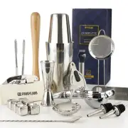 Cocktail Shaker Set | Mixology Bartender Kit | 22 Pieces Complete Premium Bar...