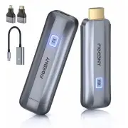Wireless HDMI Transmitter and Receiver 4K, FIGEBNY Wireless HDMI Extender Sen...