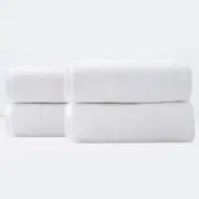 Renee Taylor Aireys 4 Piece Snow Bath Sheet Pack