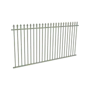 ProtectorAl 1201 - 2399 x 1200mm Pale Eucalypt Aluminium Spear Top Pool Fence Panel