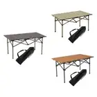 Outdoor Camping Table Stable Camping Side Table for Backyard Picnics Camping