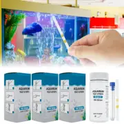 100Pcs Aquarium Test Strips 7 in 1 Fish Tank Test Kit Freshwater Saltwater leGOE