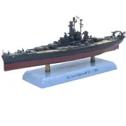 Diecast Alloy WWII USS South Dakota BB-57 Battleship Model Toy Gift 1/1000 Scale