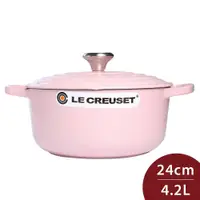 在飛比找ETMall東森購物網優惠-Le Creuset 琺瑯鑄鐵典藏圓鍋 24cm 4.2L 