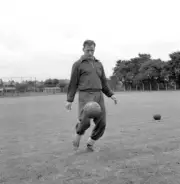 Soccer - Nat Lofthouse Training - Bolton 1960 OLD PHOTO