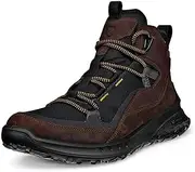[ECCO] Men's Ultra Terrain Waterproof Mid Hiking Boot, Mocha Nubuck/Mocha/Black, 10-10.5