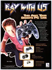 Print Ad 2000 Seth Green Hammerhead FX Game Controller Original Promo Poster Art