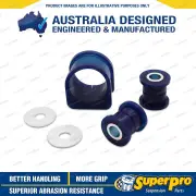 Front SuperPro Steering Rack & Pinion Mount Bush Kit for Isuzu D-Max TFR TFS