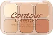 Correcting Concealer Palette, Facial Contouring Makeup Powder, Deep Moisturizing Cosmetic Kit, Even Tone Coverage, Blemish Hiding, Blendable Shades, Daily Use, Parties, Night Out