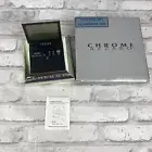 Chrome Azzaro Promo Clock With Stand New In Box