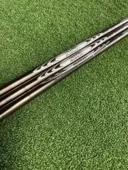 3 x Limited Edition Ns Pro Modus 115 X Flex Nickel Black Golf Shaft 37” Wedge