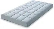 Iris Plaza N2407M18S-GY Mattress, Superior Comfort Created by a Long-Established Futon Shop, 7.1 inches (18 cm), Single Fucca High Resilience Type Urethane Futon Shop Mattress, Three-Layer