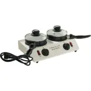 Updated 110V 60Hz 0.08KW 2Pot Household Mini Chocolate Candy Warming Melting Pot