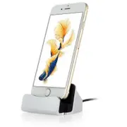 Chargers & Cradles Charging Station Charger Dock For Iphone 8 / Plus X 7 6 Silver