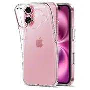 Apple iPhone 16 Plus (6.7") Ultra Slim Premium Crystal Clear TPU Gel Back Case by MEZON – Wireless Charging Compatible (iPhone 16 Plus, Gel) – FREE EXPRESS