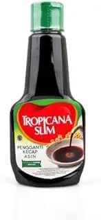 Tropicana Slim Kecap Asin (Substitute for Soy Sauce) Salty Soy Sauce, 200ml (Pack of 1)