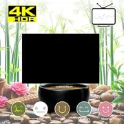 Bamboo Fountain Fountain Black Screen | Water Sounds White Noise for Sleeping