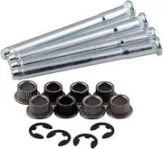 weizhun Door Hinge Pins and Bushing Kit 2 Door Fit for 1994-2004 Chevy S10 & GMC S15 D7YA