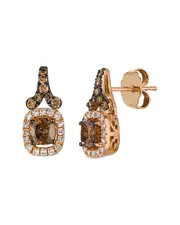 Le Vian Chocolatier 14K Strawberry Gold 0.77 ct. tw. Diamond Earrings