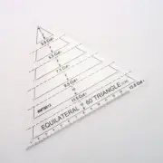 Patchwork Ruler 60 Degree Triangle Quilting Ruler Patchwork Acrylic Template
