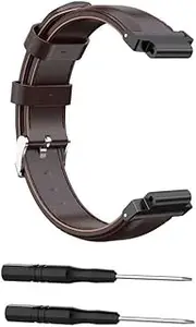 [UMCNVV] Leather watchbands For Garmin Forerunner 220 230 235 Smart Watch Band Sport For Forerunner 620 735 735XT S20 S5 S6 Strap belt