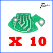 10 X TECHNICS 1200 1210 RCA PCB PRINTED CIRCUIT PC BOARD INTERNAL GROUND MK2 MK5