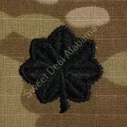U.S. Army Lieutenant Colonel O-5 OCP Sew-On Rank Insignia, Multi-Camo, 2" x 2"