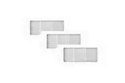 EcoVacs DFI030029 AntiBacterial Filter for DEEBOT T30 Series - 3 Pack