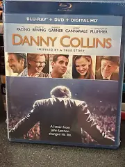 *NEW!* Danny Collins 2015 blu-ray +DVD Al Pacino Annette Benning Jennifer Garner