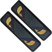 [Generic] Clothes Patches | Portable Snake Eye Clothing Patch - Reflective Applique Set of 2 for Backpacks Helmets, Adhesive Jacket Badge Stickers