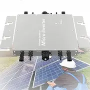 Solar Inverter Grid Tied,Micro Grid Tied Inverter,Ip65 Waterproof Automatic Identification Micro Inverter,MPPT WVC 600w 700w 1200w 1400w 1600w 2000w 2400w Dc22-60v Ac110v/220v,2800w