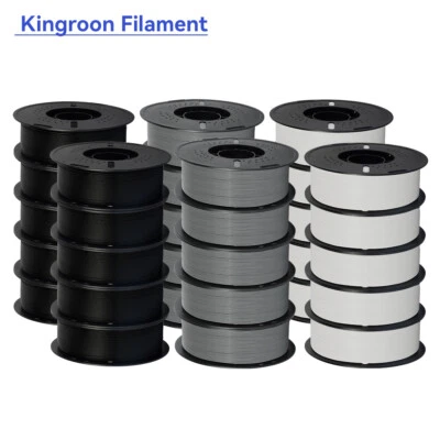 Kingroon 10KG PLA PETG Matte High Speed 1.75 mm 3D Printer Filament 1KG Lot Roll