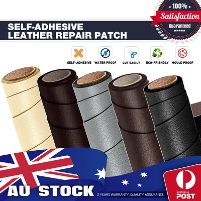 Self-Adhesive Leather Repair Patches Upholstery Car Sofa Handbags Wallet Boots