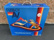 NWT FUNBOY AV Inflatable Wave Runner Snowmobile Sled Snow Water Jet Ski Toy