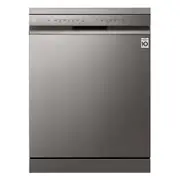 LG XD4B15PS QuadWash 15-Place Setting Freestanding Dishwasher (Platinum Steel)