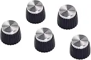 Generic 5 Pieces Round Top Guitar Amplifier Knobs DIY
