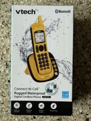 VTech DECT 6.0 Rugged Waterproof Cordless Phone Bluetooth Connect to Cell SEALED