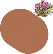 Dangling Basket Liners - Fabric Plant Basket Liners - Set of 3, Pre Cut Round Planter Insert for Outdoor Garden Planting Landscaping