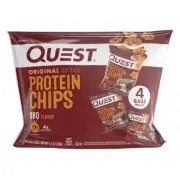 New Quest Original Style Tortilla Protein BBQ Barbecue Chips 4.5oz (1 Bag)