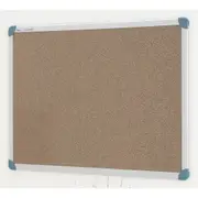 Quartet Penrite 90x60cm Corkboard Office/Home Pin Board w/ Aluminium Frame Brown