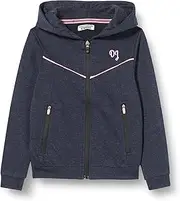 [DJ Dutchjeans] Girls' Sweat Vest Blue Melee Sweater Vest