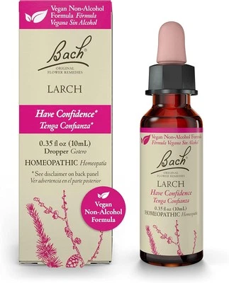 Bach Original Flower Remedies, Larch (Non-Alcohol Formula) - Have Confidence - N