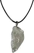 VIE Electroplated Quartz Pendant, Clear