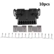OBD2 II 16Pin Female Connector OBDII Cable Car Adapter Plug Shell Kit for J1